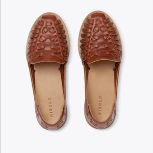 Nisolo Huarache Sandal in Brandy
